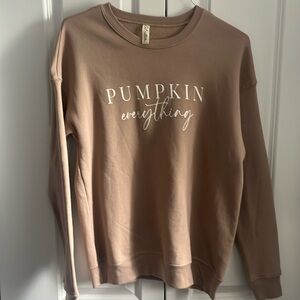 Women’s Crewneck “Pumpkin Everything” Sweatshirt - Size M